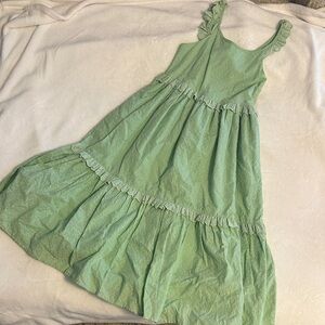 Haute Hippie Mint Ruffle Dress